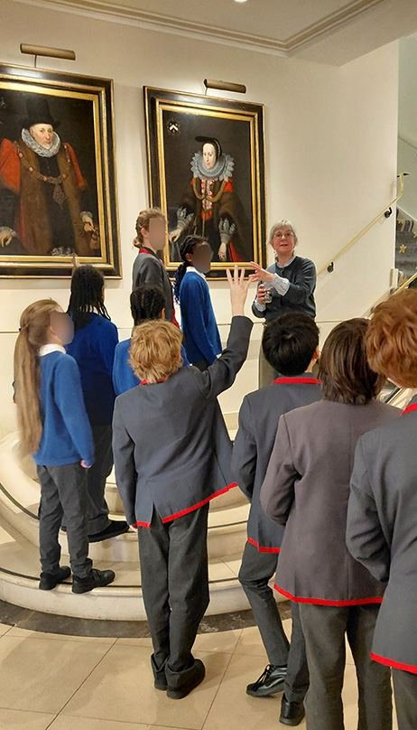 Exhibition day at Grocers' Hall
