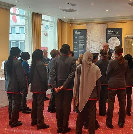 Exhibition day at Grocers' Hall